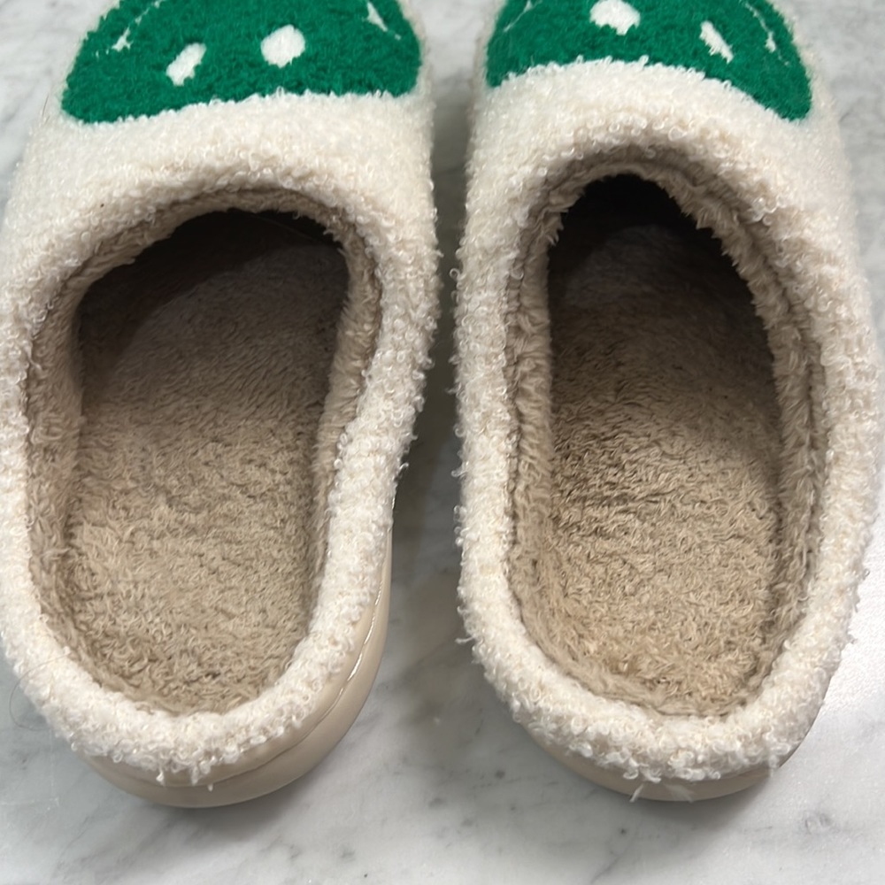 Smiley Face Slippers - Picture 2 of 3